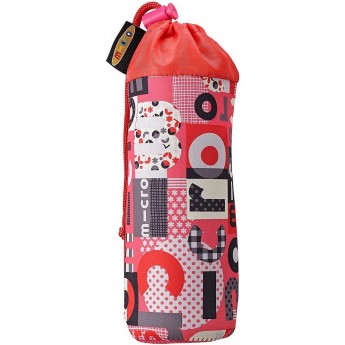 Держатель для бутылок MICRO "WORD" розовый Держатель для бутылок MICRO "WORD" розовый