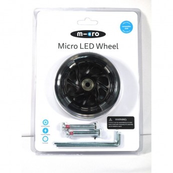 Колеса MICRO MAXI LED светящиеся 120 мм (блистер) 2 шт Колеса MICRO MAXI LED светящиеся 120 мм (блистер) 2 шт