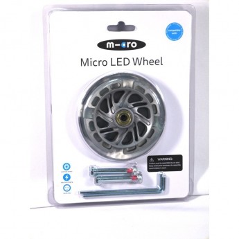 Колеса MICRO MINI LED светящиеся 120 мм (блистер) 2шт Колеса MICRO MINI LED светящиеся 120 мм (блистер) 2шт