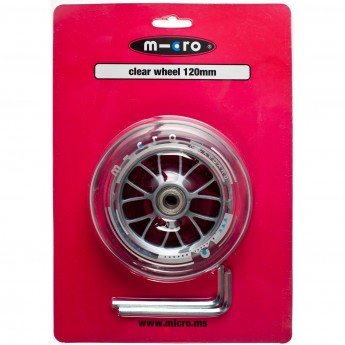 Колесо MICRO 120 мм прозрачное Колесо MICRO 120 мм прозрачное