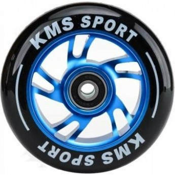 Колесо MICRO для трюкового самоката 110 мм черное/синее Колесо MICRO для трюкового самоката 110 мм черное/синее