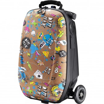 Самокат MICRO LUGGAGE STEVE AOKI SOUND2GO Самокат MICRO LUGGAGE STEVE AOKI SOUND2GO