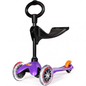 Самокат MICRO MINI 3 в 1 сиреневый Самокат MICRO MINI 3 в 1 сиреневый