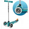 Самокат MICRO MINI аква LED светящиеся колеса Самокат MICRO MINI аква LED светящиеся колеса