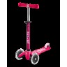 Самокат MICRO MINI DELUXE розовый LED светящиеся колеса Самокат MICRO MINI DELUXE розовый LED светящиеся колеса