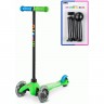 Самокат MICRO MINI LIMPOPO зеленый LED + подарок Самокат MICRO MINI LIMPOPO зеленый LED + подарок