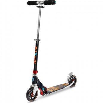 Самокат MICRO SPEED+ черно-оранжевый Самокат MICRO SPEED+ черно-оранжевый