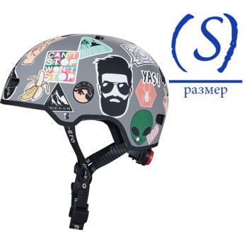 Шлем MICRO - стикеры (S) BOX Шлем MICRO - стикеры (S) BOX